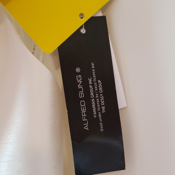 🆕 Alfred Sung Dupioni sleeveless dress Sz 8 - Picture 5 of 6